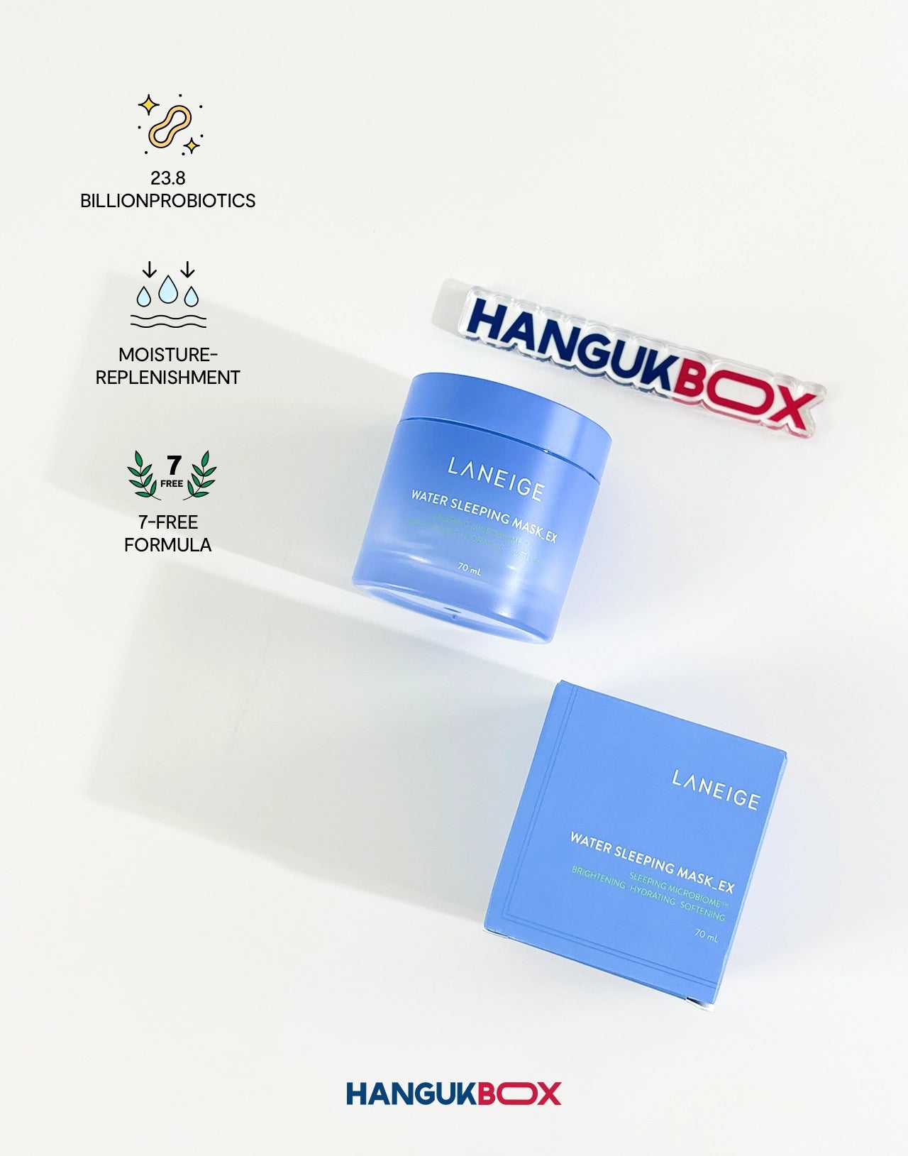 LANEIGE Water Sleeping Mask Ex 70ml with packaging