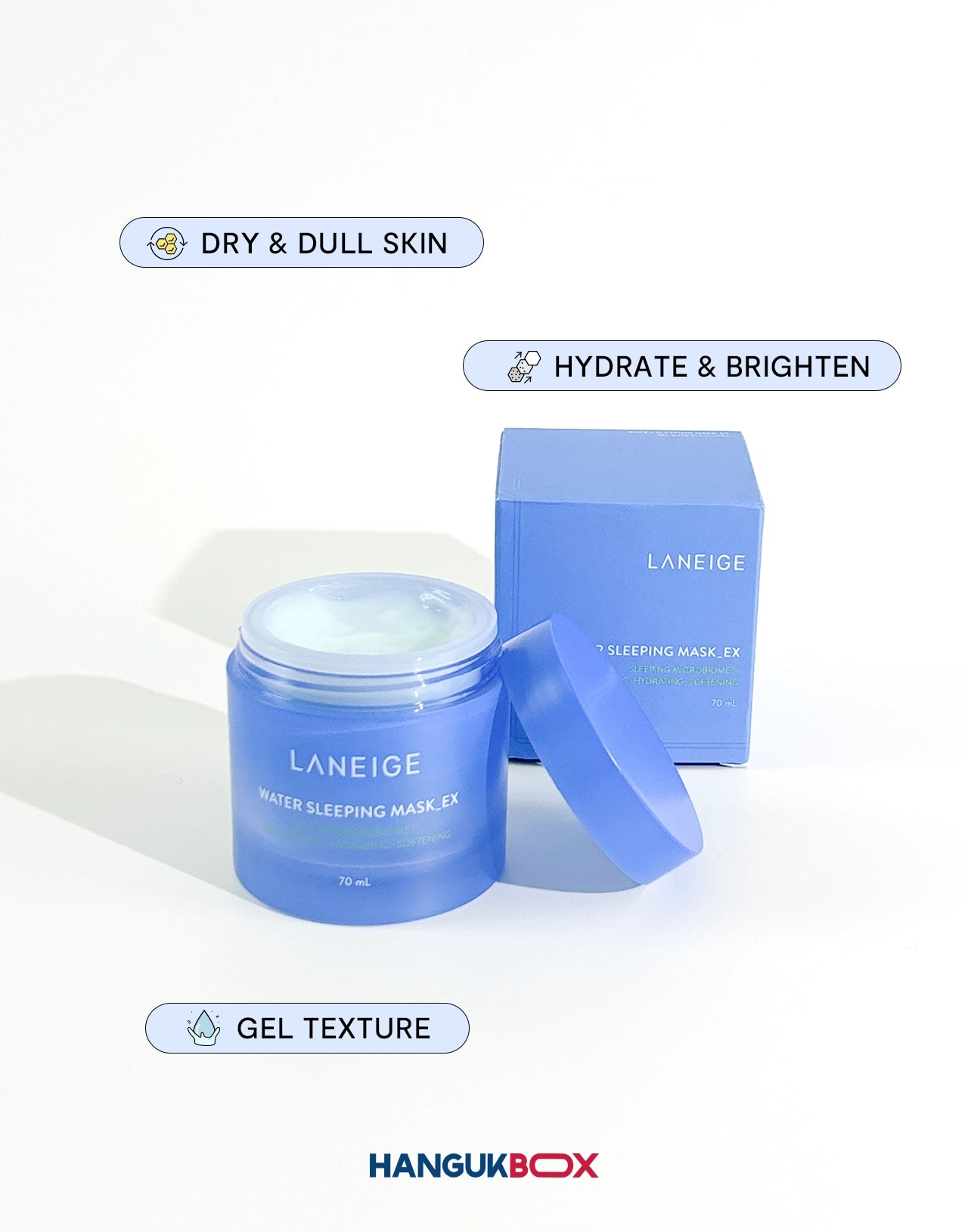 LANEIGE Water Sleeping Mask Ex 70ml with packaging