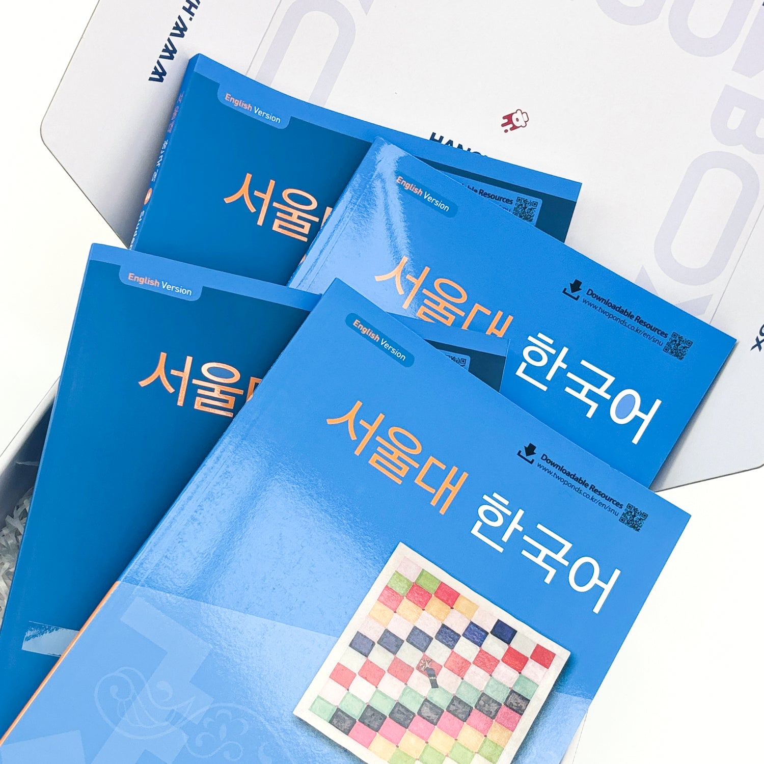 Seoul University Korean_4A+4B with packaging