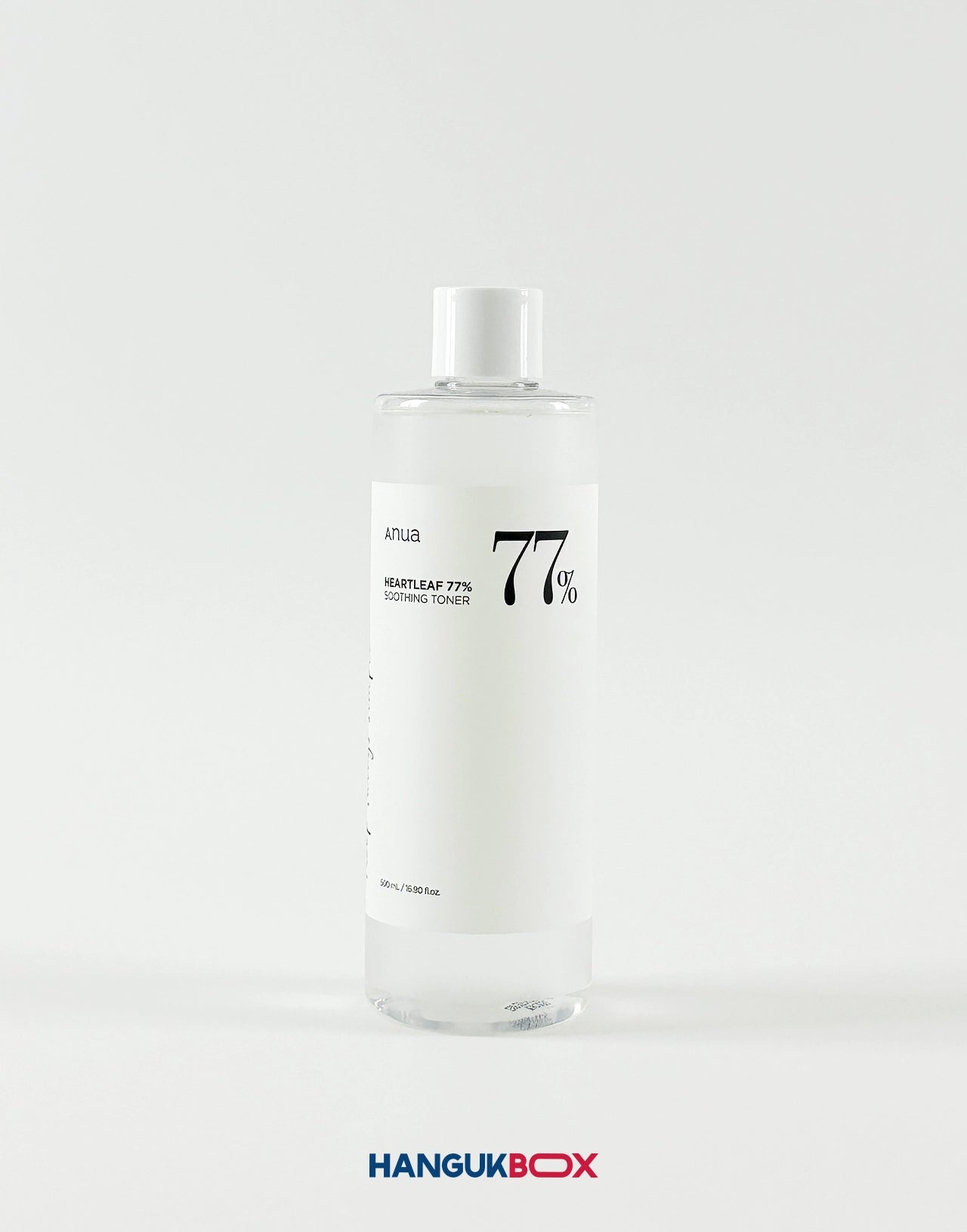 ANUA Heartleaf 77% Soothing Toner 250ml front view