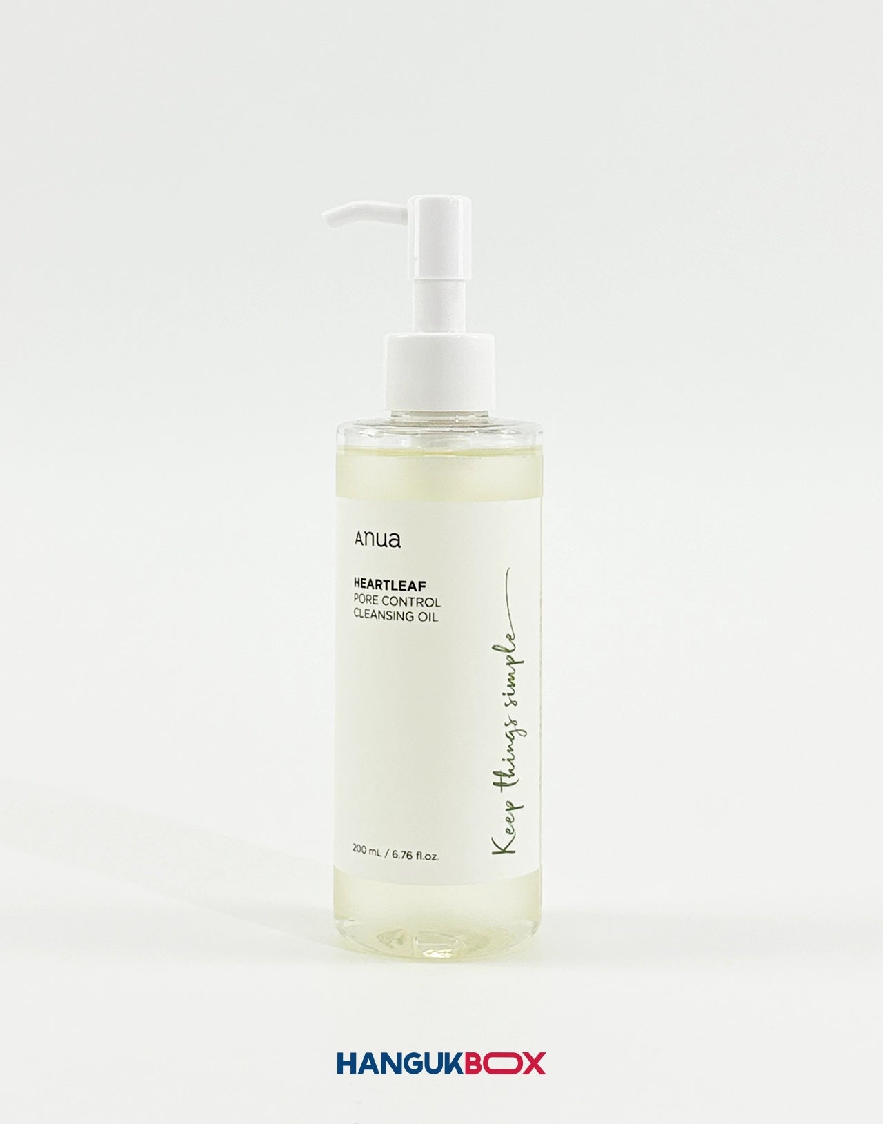 ANUA Heartleaf Pore Control Cleansing Oil 200ml front view